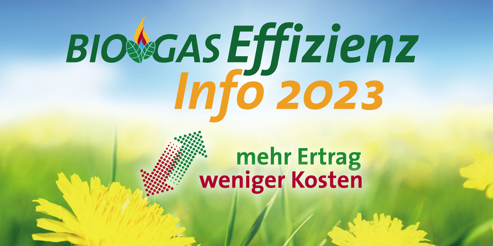 Die Veranstaltung  fr wirtschaftlichen Biogasanlagenbetrieb